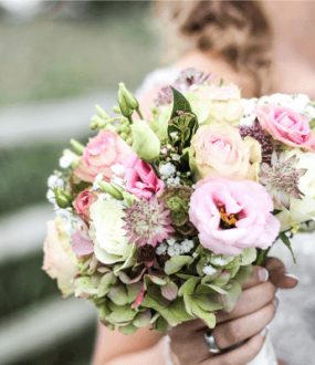 Bouquet de fleurs mariage